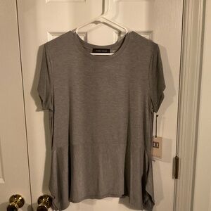 Ivanka Trump, gray cotton shirt